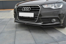 Maxton Design Spoiler předního nárazníku Audi A6 C7 - karbon