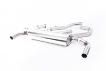 Catback výfuk Hyundai i30N 2.0 T-GDi OPF/GPF Milltek Sport - s napojením na OPF / titanově modré koncovky