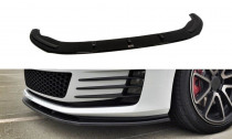 Maxton Design Spoiler předního nárazníku VW Golf Mk7 GTI V.1 - černý lesklý lak