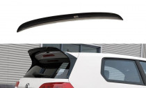 Maxton Design Nástavec střešního spoileru VW Golf Mk7 GTI Clubsport - texturovaný plast