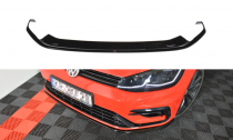 Maxton Design Spoiler předního nárazníku VW Golf Mk7 R Facelift V.7 - černý lesklý lak