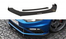 Maxton Design Spoiler předního nárazníku Racing s křidélky VW Polo Mk5 GTI Facelift