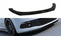 Maxton Design Spoiler předního nárazníku VW Scirocco - černý lesklý lak