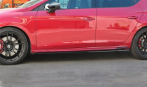 Maxton Design Prahové lišty Seat Leon Mk3 Cupra Facelift V.1 - karbon