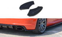 Maxton Design Boční lišty zadního nárazníku Audi TT RS (8S) - černý lesklý lak
