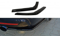 Maxton Design Boční lišty zadního nárazníku BMW 4 F32 M-Paket - texturovaný plast