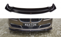 Maxton Design Spoiler předního nárazníku BMW 6 F06 Gran Coupé - černý lesklý lak