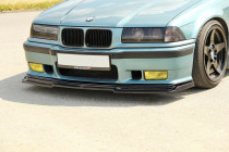 Maxton Design Spoiler předního nárazníku BMW M3 E36 V.1 - černý lesklý lak
