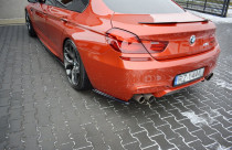 Maxton Design Boční lišty zadního nárazníku BMW M6 F06 - karbon