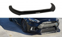 Maxton Design Spoiler předního nárazníku Ford Focus RS Mk3 V.1 - černý lesklý lak