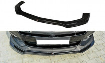 Maxton Design Spoiler předního nárazníku Ford Mustang GT Mk6 - černý lesklý lak