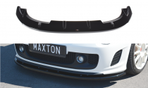 Maxton Design Spoiler předního nárazníku Fiat 500 Abarth V.2 - černý lesklý lak