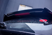 Maxton Design Nástavec střešního spoileru Honda Civic EP3 (Mk7) Type-R - černý lesklý lak