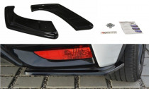 Maxton Design Boční lišty zadního nárazníku Honda Civic FK2 (Mk9) Facelift - černý lesklý lak