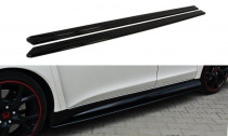 Maxton Design Prahové lišty Honda Civic FK2 (Mk9) Type R - černý lesklý lak