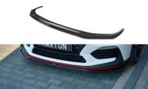 Maxton Design Spoiler předního nárazníku Hyundai I30N V.2 - černý lesklý lak
