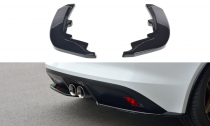 Maxton Design Boční lišty zadního nárazníku Jaguar F-Type - karbon