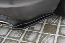 Maxton Design Boční lišty zadního nárazníku Jaguar XF Facelift S-Pack - karbon