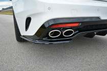 Maxton Design Boční lišty zadního nárazníku Kia Stinger GT - karbon