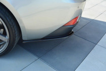 Maxton Design Boční lišty zadního nárazníku Lexus IS Mk3 - černý lesklý lak