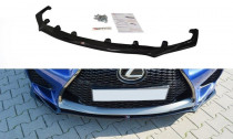 Maxton Design Spoiler předního nárazníku Lexus RC F - černý lesklý lak