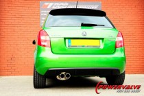 BCS Automotive Turbo Back Powervalve výfuk Škoda Fabia II RS 1,4 TSI - Sport Cat