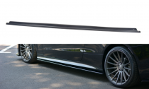 Maxton Design Prahové lišty Mercedes E AMG-Line W213 Coupe - černý lesklý lak
