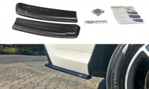 Maxton Design Boční lišty zadního nárazníku Mercedes GLE AMG-Line (W166) - černý lesklý lak