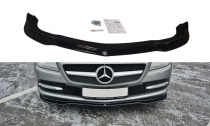 Maxton Design Spoiler předního nárazníku Mercedes SLK (R172) - černý lesklý lak