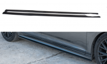Maxton Design Prahové lišty VW Passat B8 R-Line - černý lesklý lak