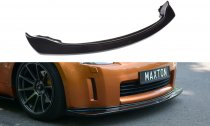 Maxton Design Spoiler předního nárazníku Nissan 350Z - černý lesklý lak