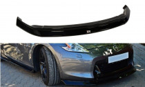 Maxton Design Spoiler předního nárazníku Nissan 370Z - černý lesklý lak