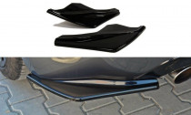 Maxton Design Boční lišty zadního nárazníku Nissan 370Z - černý lesklý lak