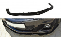 Maxton Design Spoiler předního nárazníku Opel Astra H OPC - černý lesklý lak