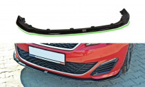 Maxton Design Spoiler předního nárazníku Peugeot 308 GTI Mk2 V.1 - karbon