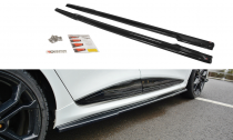 Maxton Design Prahové lišty Renault Clio RS Mk4 - karbon