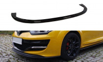 Maxton Design Spoiler předního nárazníku Renault Megane RS Mk3 V.1 - černý lesklý lak