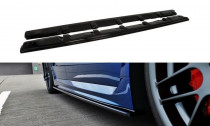 Maxton Design Prahové lišty Subaru WRX STI V.1 - černý lesklý lak