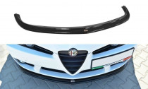 Maxton Design Spoiler předního nárazníku Alfa Romeo Brera - černý lesklý lak