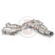 1. díl výfuku (Downpipe kit) pro Mercedes C63 AMG W205 - Wagner Tuning 