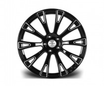 Riviera Wheels RV150 22x10 ET35 5x120 alu kola - černé lesklé