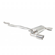 Klapkový Catback výfuk BMW M235i (F22) Scorpion Exhaust - leštěné koncovky