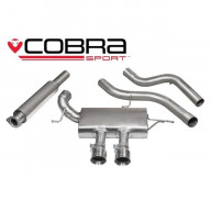 Cobra Sport Catback výfuk pro Ford Focus Mk3 ST250 - s rezonátorem / koncovka TP67