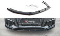 Maxton Design Spoiler předního nárazníku Audi RS3 8V Facelift V.4 - černý lesklý lak