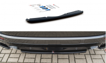 Maxton Design Spoiler zadního nárazníku Ford S-Max Mk2 Vignale Facelift - černý lesklý lak