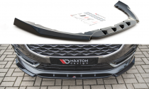 Maxton Design Spoiler předního nárazníku Ford S-Max Mk2 Vignale Facelift - černý lesklý lak