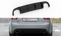 Maxton Design Spoiler zadního nárazníku Audi RS4 (B7) - černý lesklý lak