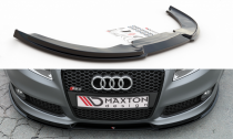 Maxton Design Spoiler předního nárazníku Audi RS4 (B7) V.1 - karbon