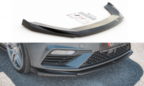 Maxton Design Spoiler předního nárazníku Seat Leon (5F) Cupra Facelift V.5 - texturovaný plast