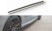 Maxton Design Zesílené prahové lišty Racing Audi RS3 (8V) Sportback - červeno-černá